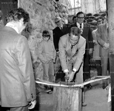 Otwarcie Kuzni Wodnej w Gdaneku Oliwie. 17.06.1978...