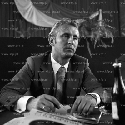Minister zeglugi w rzadzie PRL Jerzy Szopa. 
12.06.1972
3czerwiec72_z.kosycarz_p21
Fot....