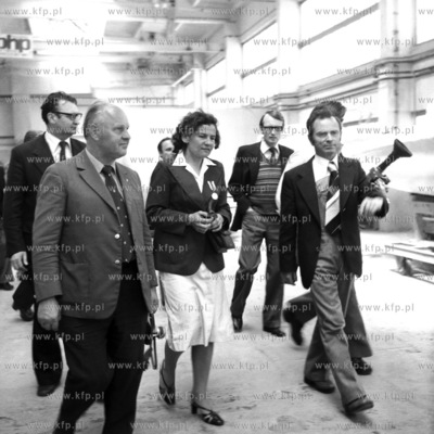 Wizyta kapitan Krystyny Chojnowskiej-Liskiewicz w Stoczni...