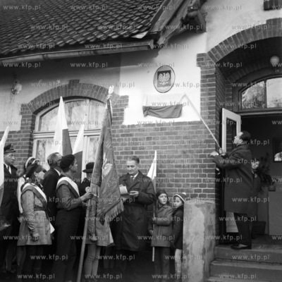 Uroczystosc nadania imienia pułkownika Franciszka...