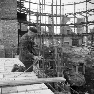 Budowa Teatru Wybrzeże w Gdańsku. (lata60)
1965
0005573z
Fot....