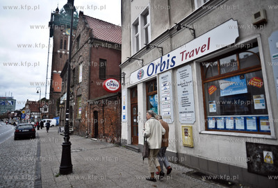 Biuro Orbis Travel w Gdansku na ul. Podmlynskiej.29.09.2010fot....