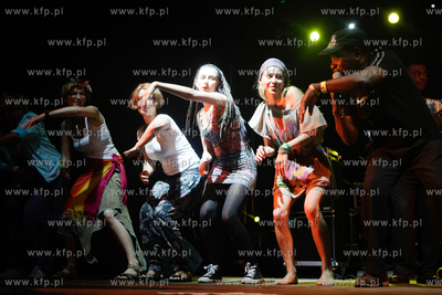 Gdynia. World Culture Festival Globaltica. Mose Fanfan...