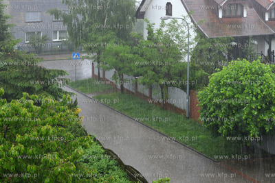 Gwaltowna burza z gradem przeszla nad Rumia.
24.05.2014
Fot....