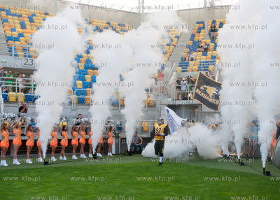 Gdynia. Stadion Miejski. Futbolisci Seahawks znow mistrzami...