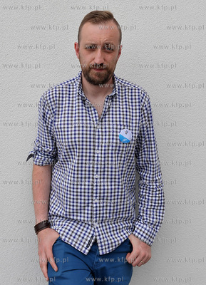 Sopot. Literacki Sopot 2014. N/z Michal Nogas dziennikarz...