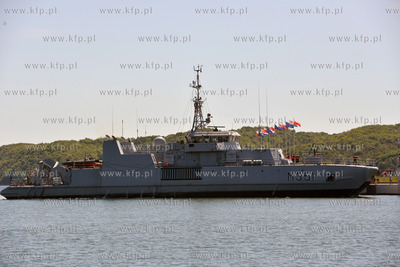 Gdynia. Miedzynarodowe manewry Baltops 2015 organizowane...