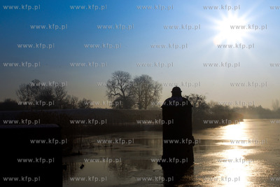 Gdańsk, Dolne Miasto. Kamienna Śluza i okolice. 09.02.2018...