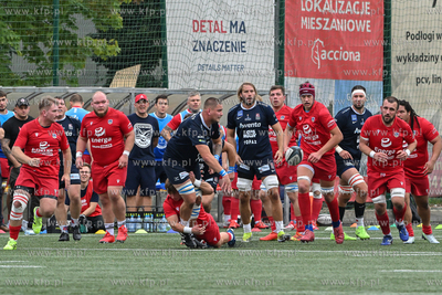 Stadion Ogniwa Sopot. Mecz rugby Energa Ogniwo Sopot...