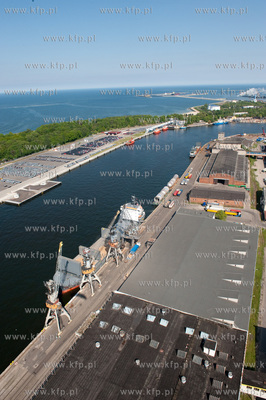Port Gdańsk z lotu ptaka. 25.05.2009 fot. Kacper Kowalski...