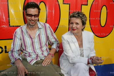 VI FESTIWAL DOBREGO HUMORU w Gdansku. Na zdjeciu Gabriela...