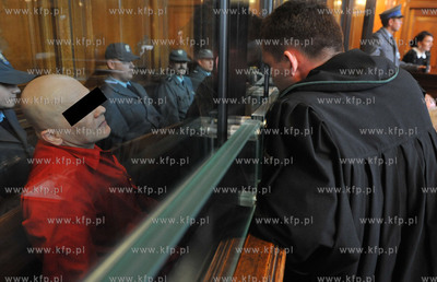 Gdansk. Sad Okregowy. Andrzej H. domniemany szef gangu...