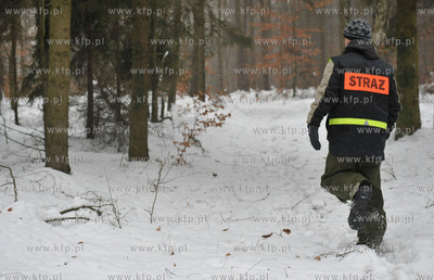 Poszukiwanie zaginionej kobiety Marii Pettke w Leznie...