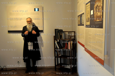 Gdansk Oliwa, Palac Opatow. Wystawa "Zydzi gdanscy"...