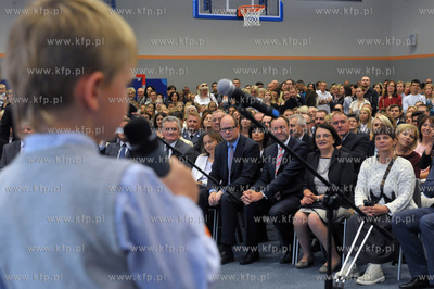Rozpoczecie roku szkolnego polaczone z uroczystym otwarciem...