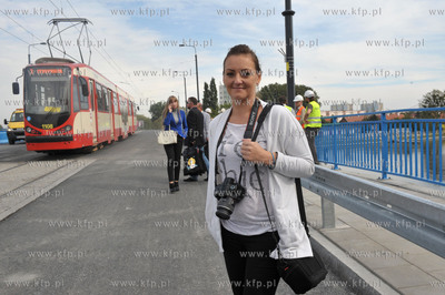 Gdansk. Otwarcie Mostu Siennickiego dla ruchu samochodowego....