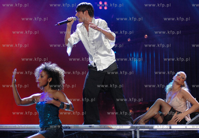 Festiwal Piosenki w Sopocie 2004. Michal Kwiatkowski....