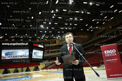 Podsumowanie pol roku dzialalnosci ERGO ARENA. Nz Jacek...