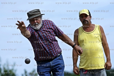 Gdansk. Park Reagana. Festiwal Gry w Petanque w Gdańsku...