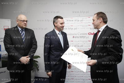 Park Naukowo Technologiczny w Gdansku. Spotkanie marszalka...