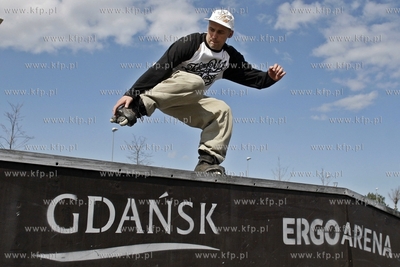 Sopot / Gdansk. Nowo otwarty skatepark przy hali Ergo...