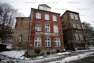 Biskupia Gorka w Gdansku. Kamienice przy ul. Na Stoku.
10.12.2013
fot....