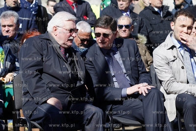 Stocznia Gdansk. Uroczystosc chrztu statku SYN ANTARES....