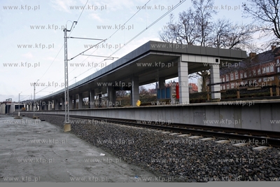 Budowa przystanu SKM Srodmiescie. 09.12.2014 fot. Krzysztof...