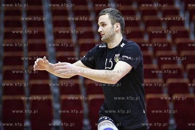 Ergo Arena.Trening zespołu Lotos Trefl Gdańsk. Nz....