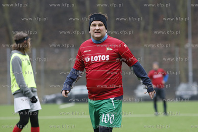 Gdansk. Boisko przy ul. Traugutta.  Sylwestrowy mecz...