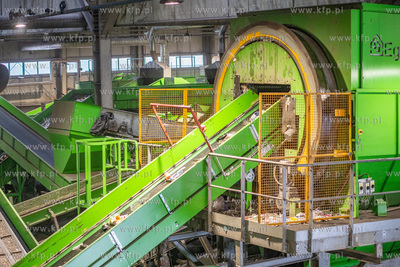 Zmodernizowana sortownia odpadów w Zakładzie Utylizacyjnym...