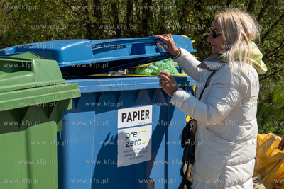 Gdańsk, Śródmieście. Akcja Sprzątanie Świata...