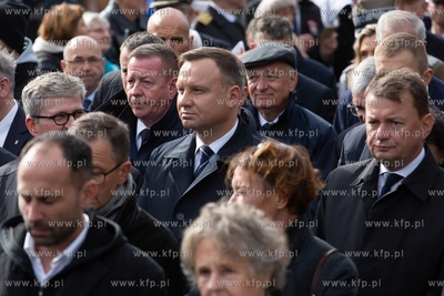 Gdynia, Cmentarz Marynarki Wojennej.  Uroczysty pogrzeb...