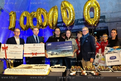 Milionowy Gość w Muzeum II Wojny Światowej w Gdańsku....