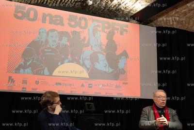 Gdańsk.Kino Kameralne Cafe. Krzysztof Zanussi gościem...