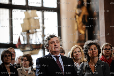 Gdansk. Wizyta Komitetu Stalych Przedstawicieli  przy...