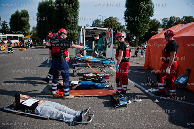 Gdansk. Teren bazy autobusowej ZKM przy ul. Hallera....