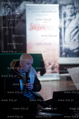 Gdansk. Sala BHP Stoczni Gdanskiej. Otwarta dyskusja...