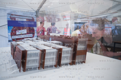 Gdansk. Dzien Otwarty budowy Europejskiego Centrum...