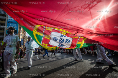 Gdynia. Operacja Zagle Gdyni 2014.
Nz parada uliczna...