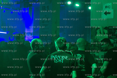 Gdansk. Klub B90. Koncert zespolu Paradise Lost.
22.10.2015
fot....