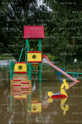 Gdańsk. Skutki silnych opadow, które przeszły nad...