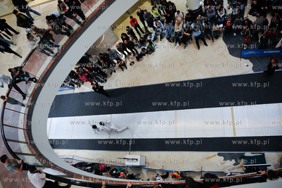 Gdansk. Galeria Baltycka. Final turnieju o Bursztynowy...