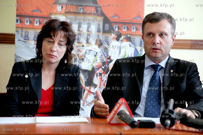 Konferencja prasowa prezydenta Sopotu Jacka Karnowskiego,...