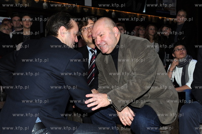 Sopot. Kawiarnia Atelier. Wieczor wyborczy Platformy...