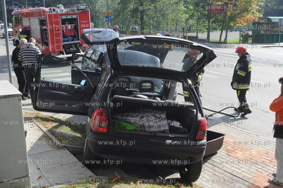 Elblag, skrzyzowanie ul. Bena, Komenskiego i Kiedrzynskiego....