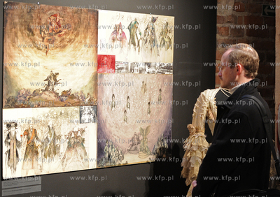 Centrum Sw. Jana, Gdansk. Wystawa Theatrum Vitae Mariana...