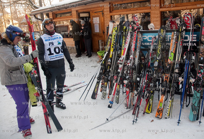 Sopot. Lysa Gora. Zawody o Narciarski Puchar Pomorza.05.02.2012...