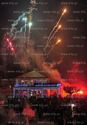 Sopot. Powitanie Nowego Roku na molo i Placu Przyjaciol...