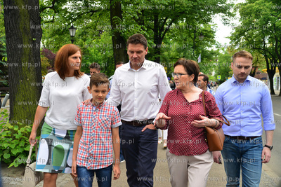 Sopot. Premier Ewa Kopacz odwiedzila Sopot w drodze...